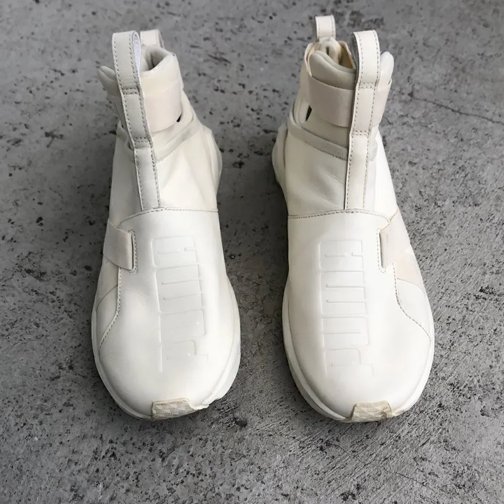 Puma leather sneakers